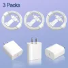 White C-mount charger + cable [3 packs]