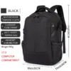 Black Large Capacity