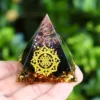 Obsidian Crystal Pillar Chakra