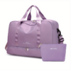 Purple With Cosmetic Bag