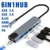 6 In 1 Hub With RJ45