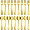 Golden-12spoon+12fork