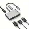 5 in 1 Dual Monitor Adapter