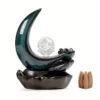 Moon Incense Burner with Sandalwood favor Cones