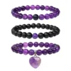 Amethyst&Black Agate