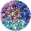 Mixed Purple Lake Sapphire Blue (150 Pieces)