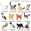 12pcs Cat Model Set