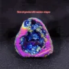 1pc Blue Purple Random Shape