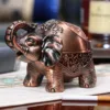 Copper Standing Elephant