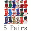 5 Pairs Random Mixed Color