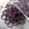 50pcs wine red